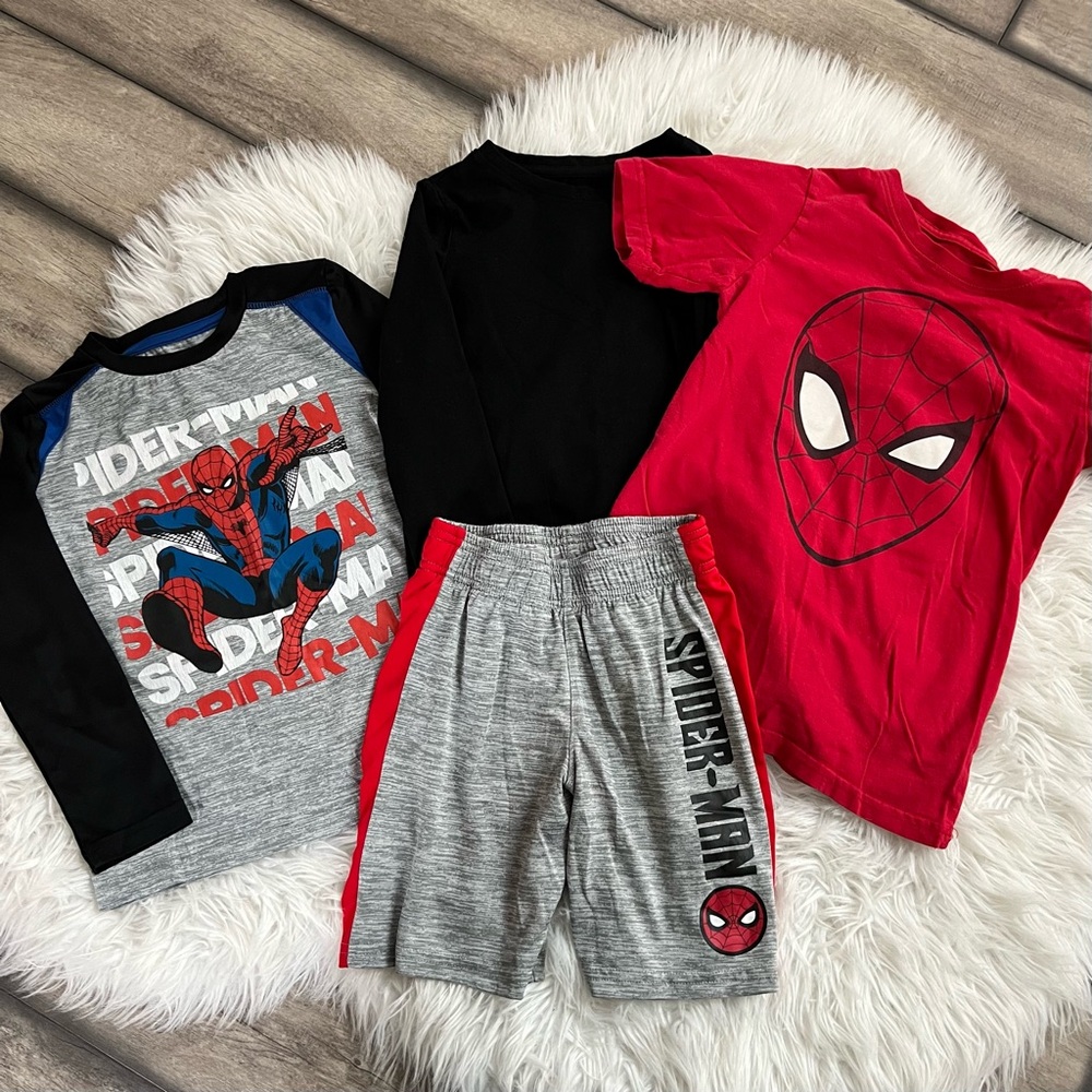 Marvel Gray Active Shorts for Kids